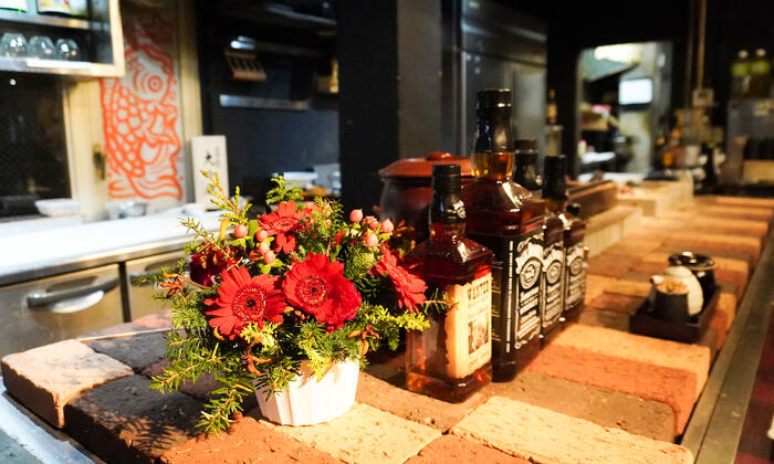 39京町店のカウンターの様子